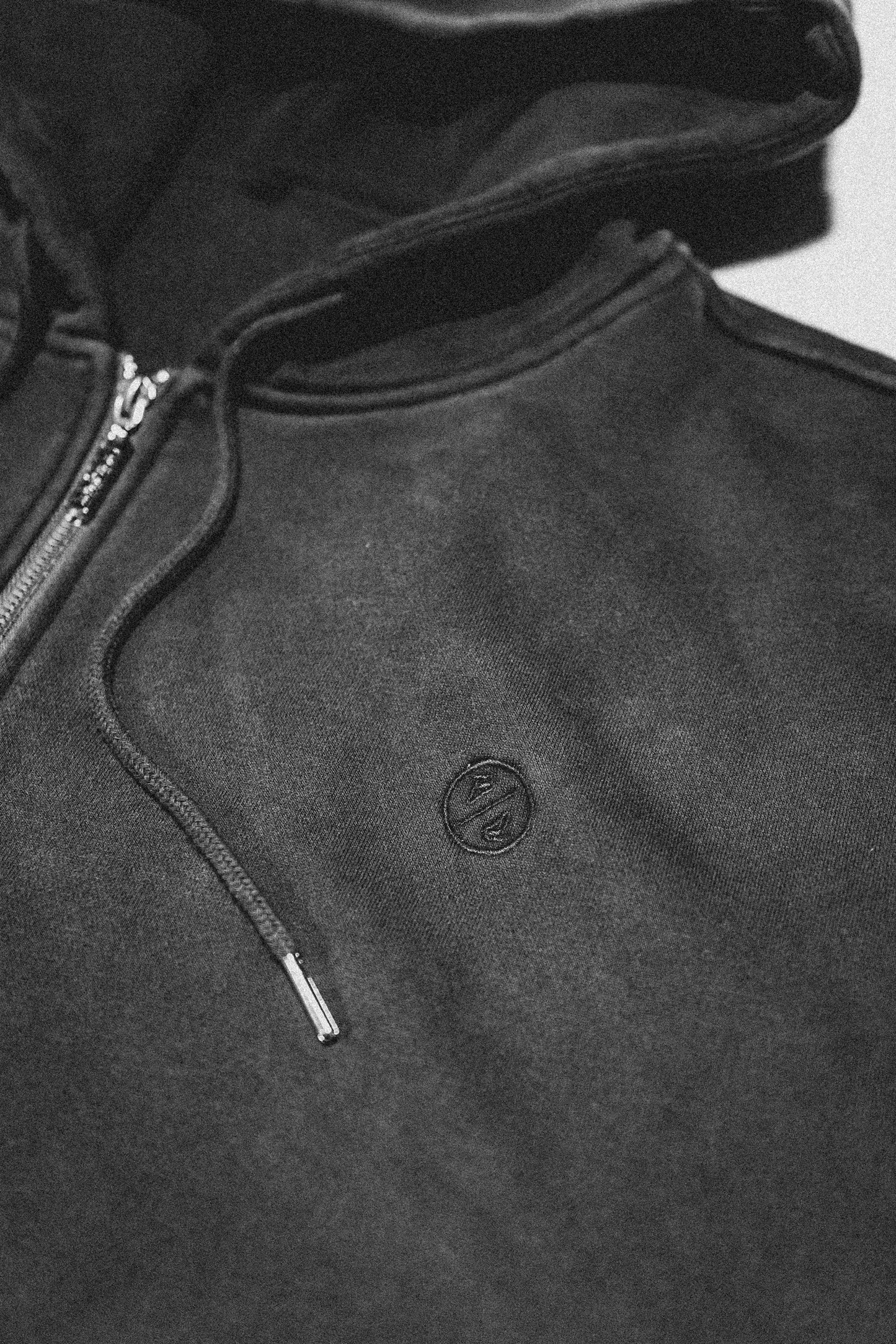 BROKEBOI PRODUCTIONS ACID WASHED ZIP-UP HOODIE (UNISEX)