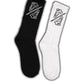 BROKEBOI EMBLEM WOVEN SOCKS (BLACK)